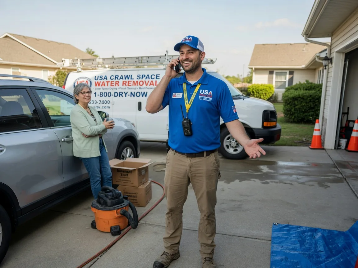 Crawl Space Water Removal Harrisonville, MO FAQs